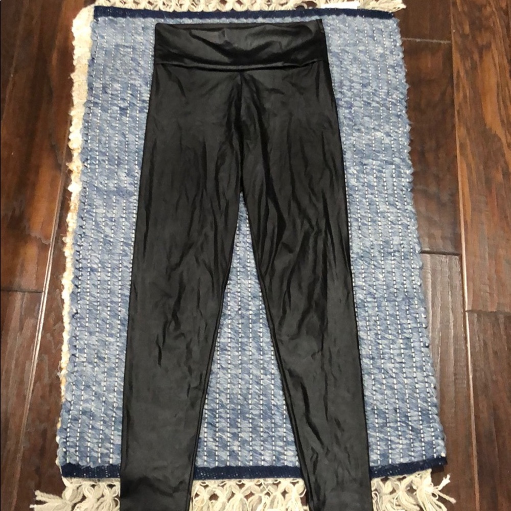 Boutique style faux leather leggings